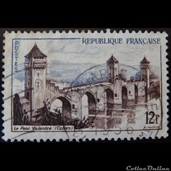 01039 Cahors - Le pont Valentré 12F de 1955
