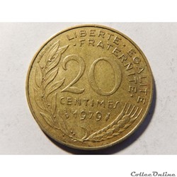 20 centimes Marianne 1979