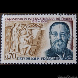 01600 Organisation Internationale du Travail 1919-1969 Albert Thomas 0.70F