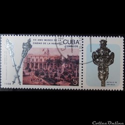 Cuba 02899 palais du gouverneur 5c de 1988