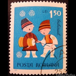 Roumanie 02505 pratiques du nouvel an 1.50 Lei de 1969