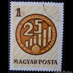 Hongrie 02271 économie nationale planifiée 1ft de 1972