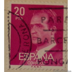 Espagne 02061 roi Juan Carlos I 20Ptas de 1977