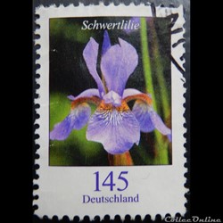 Allemagne RFA 02330 fleur Iris 145c de 2006