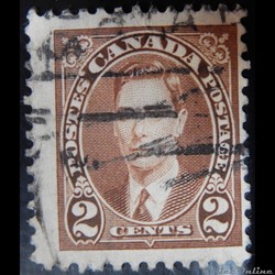 Canada 00191 roi George VI 2c de 1937
