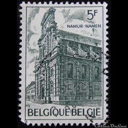 Belgique 01761 cathédrale St Aubain de Namur 5F de 1975
