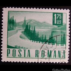 Roumanie 02359 route 1.75 Lei de 1968