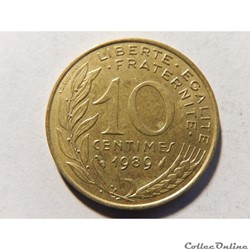 10 centimes Marianne 1989