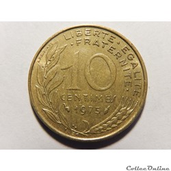10 centimes Marianne 1975