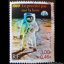 03355 1969 : Le premier pas sur la lune 3F - 0.46€