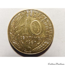10 centimes Marianne 1997