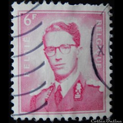Belgique 01069 roi Baudouin 6F de 1958