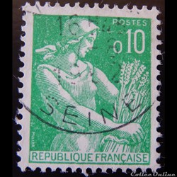 01231 Moissonneuse Vert 0.10F