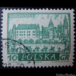 Pologne 01053 Cracovie 10Gr de 1960