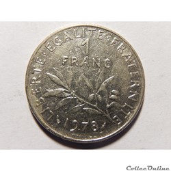 1 franc semeuse 1978