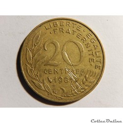 20 centimes Marianne 1981