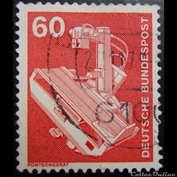 Allemagne RFA 00833 appareil à rayons X 60pf de 1978