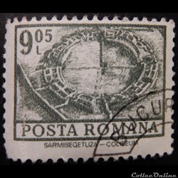 Roumanie 02786 théâtre antique de Sarmisegetuza 9.05 Lei de 1972
