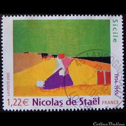 03762 Nicolas de Staêl 1914-1955 «Sicile» 1.22€