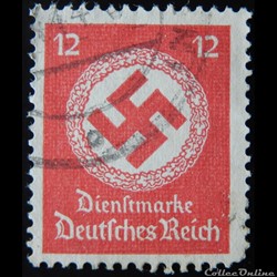 Allemagne Reich S0099 armoiries 12pf de 1934