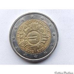 France, 10 ans de l'euros 2002-2012
