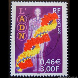 03423 Sciences L´ADN 0,46 € - 3F de 2001