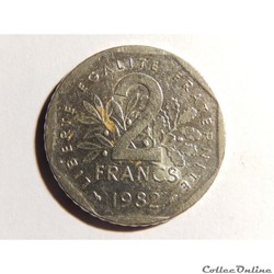 2 Francs Semeuse 1982