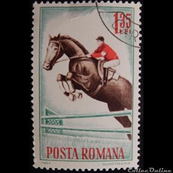 Roumanie 02011 saut d'obstacle 1.35 Lei de 1964