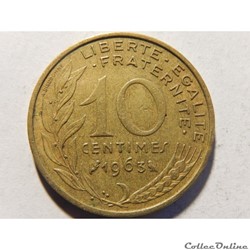 10 centimes Marianne 1963
