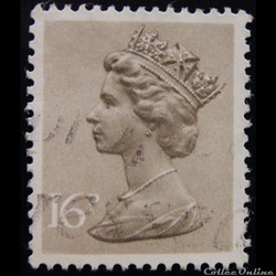 Royaume-Uni 01076 reine Elisabeth II 16p de 1983