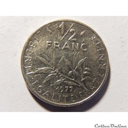 50 centimes Semeuse 1977