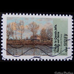 AA00825 L'ile de la grande Jatte de Sisley 20g