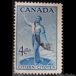 Canada 00226 citoyenneté Canadienne 4c de 1947