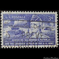 Etats Unis 00577 génaral George S. Patton 3c de 1953