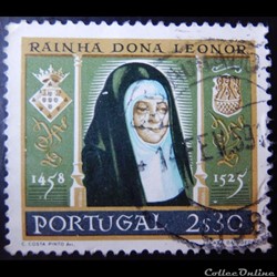 Portugal 00855 reine Dona Léonor 2$30 de 1958