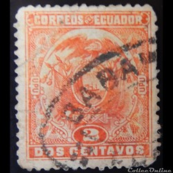 Equateur 00110 armoiries 2c de 1897