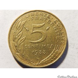 5 centimes Marianne 1988