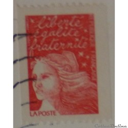 03084 Marianne de Luquet rose foncé sans valeur de 1997