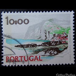 Portugal 01140 Cap Girao à Madère 10$00 de 1972