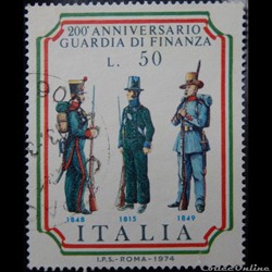 Italie 01185 garde des finances 50 lires de 1974