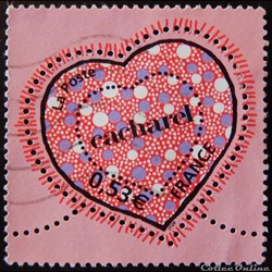 03747 Saint Valentin Le cœur de Cacharel 0,53 € de 2005