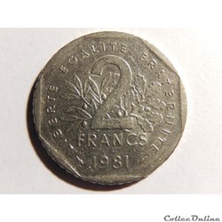 2 Francs Semeuse 1981