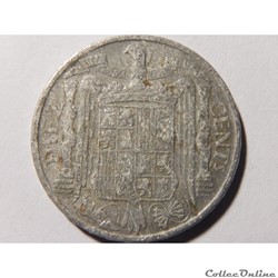Espagne, 10 centimos de 1953