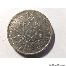 50 centimes Semeuse 1965