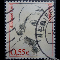 Allemagne RFA 02124 Hildegard Knef 0.55€ de 2002