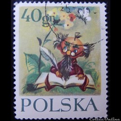 Pologne 01222 scène de orpheline Marie et les nains 40Gr de 1962