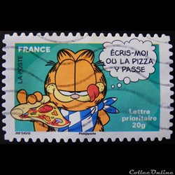 04273 Carnet sourires Garfield Écris-moi ou la pizza y passe 20 gr
