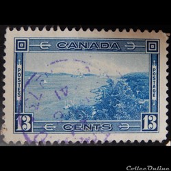 Canada 00198 entrée de Halifax Habour 13c de 1938