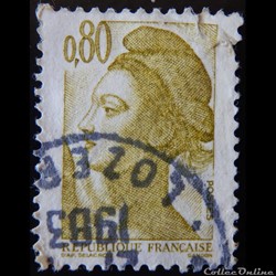 02241 République, type Liberté - 0F80 brun-olive