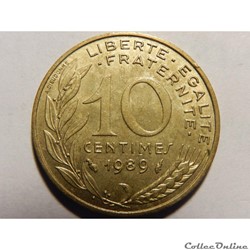10 centimes Marianne 1989